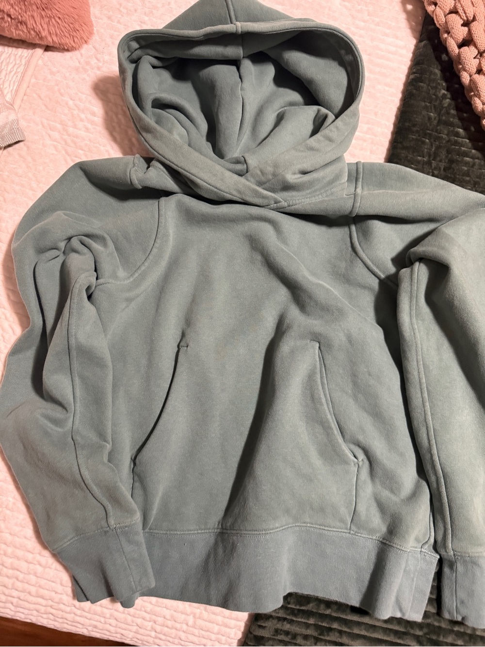 lululemon athletica Sage Green Pullover Hoodie